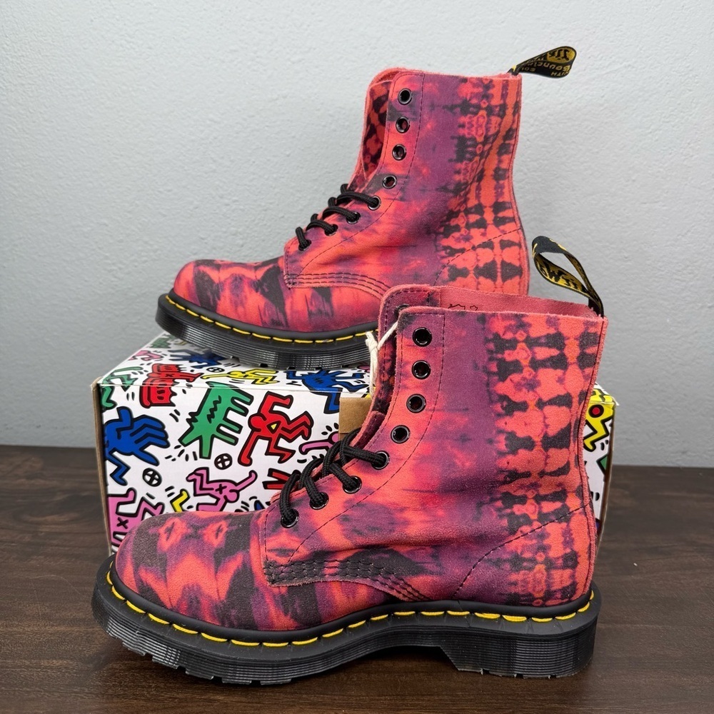 Dr. Doc Martens 1460 Pascal Tie Dye Lace Up Boot Women’s Size 6 US 27242 LA004 - Picture 11 of 11
